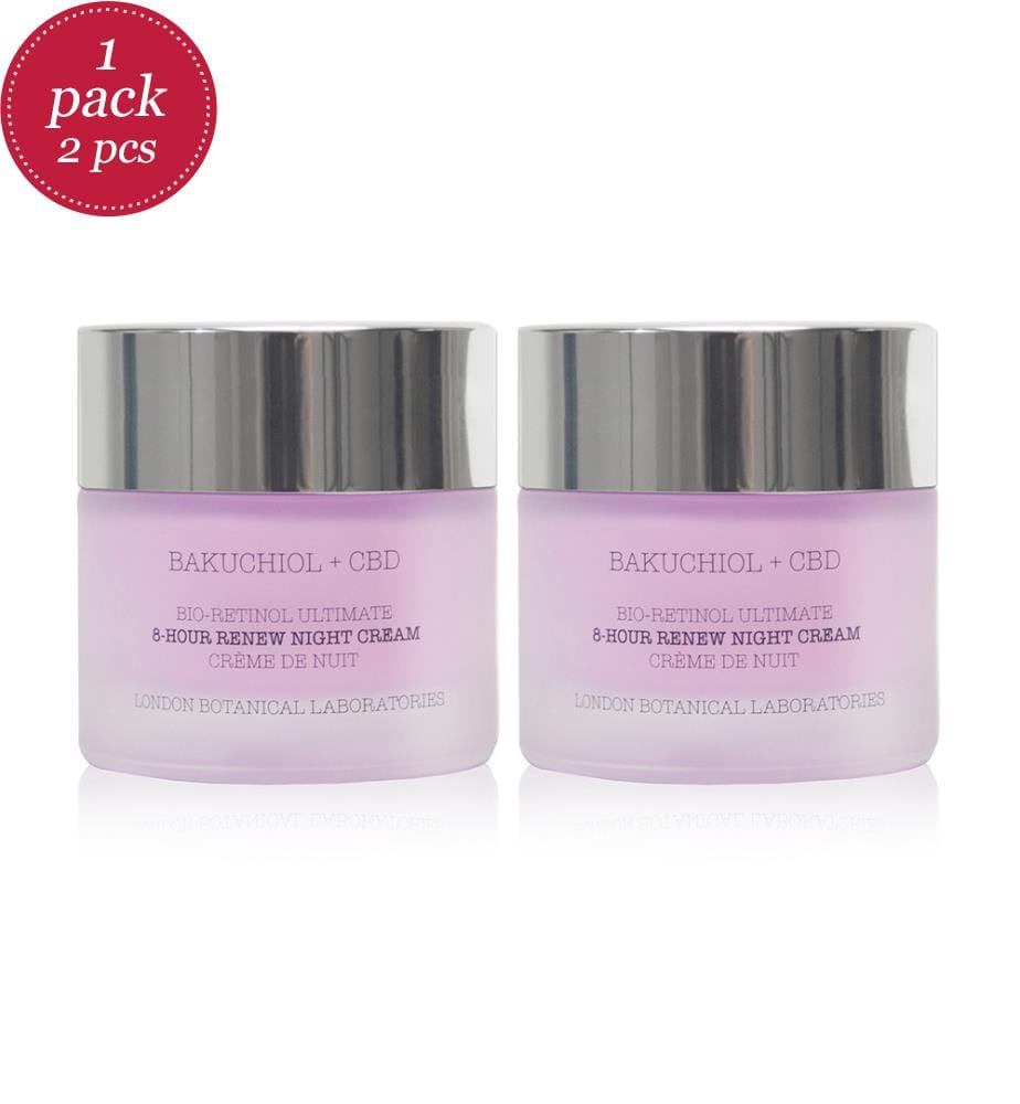 Lot de 2 Crème de Nuit Bakuchiol + CBD - 2 x 50 ml