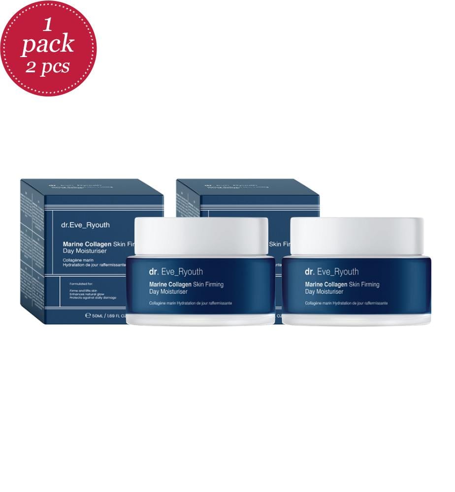 Lot de 2 crèmes de Jour raffermissante Marine Collagen - 50 ml