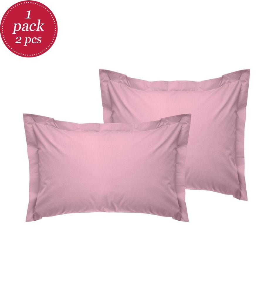 Set di federe Oxford, 2 pezzi, rosa antico, 100% cotone RANFORCE