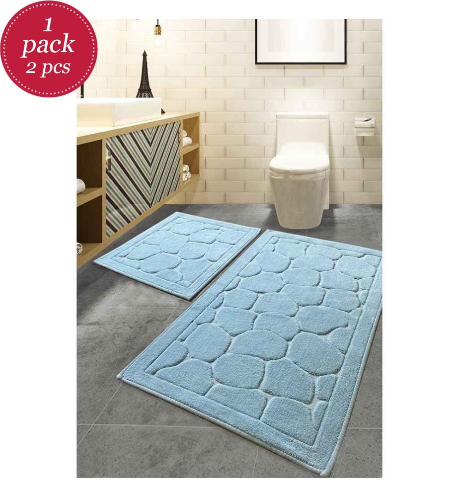 Set of 2 bath mats - Multicolor