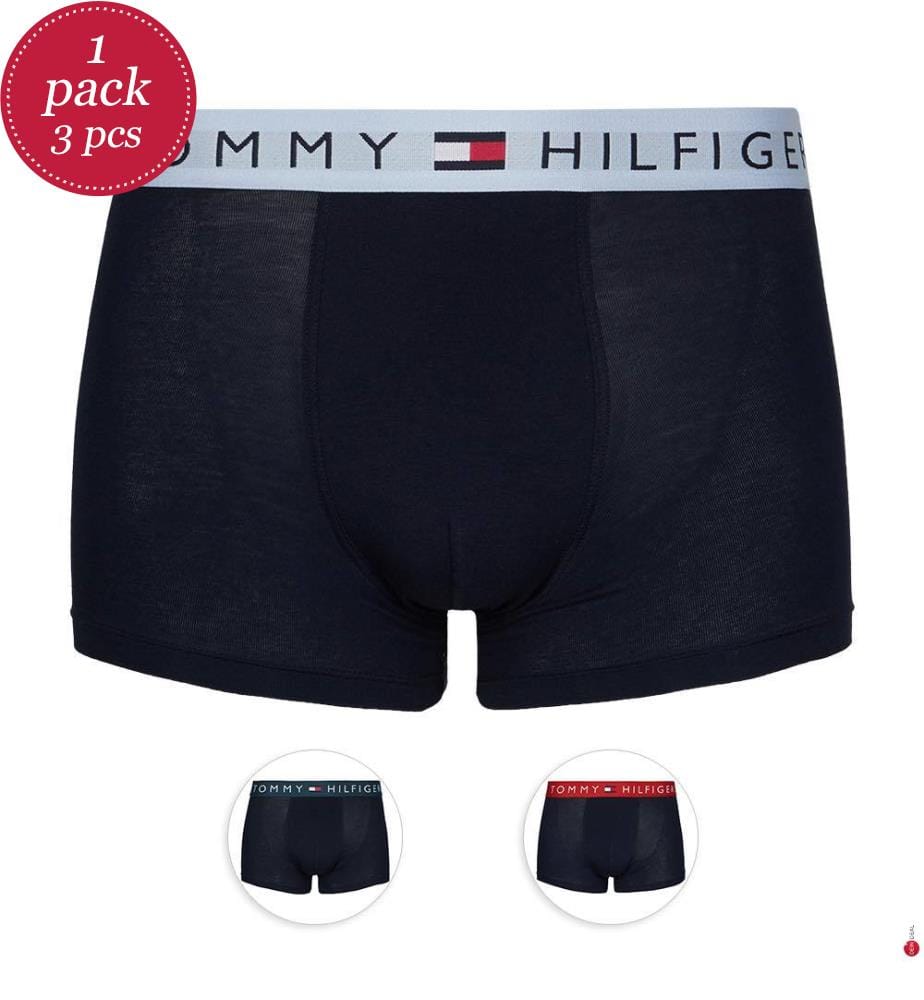 3er-Pack Boxershorts Trunk - 3 Farbtöne