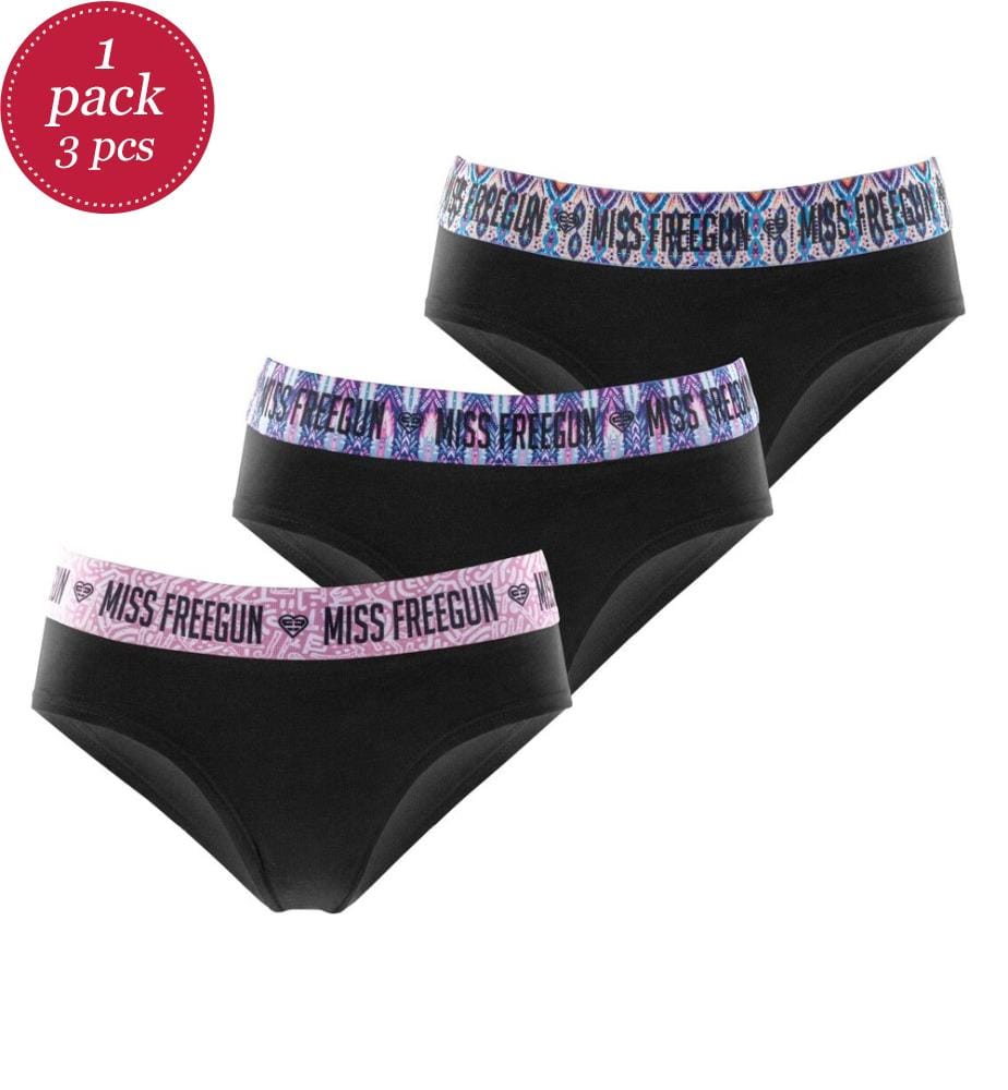 Set of 3 Ethnik Culottes - Multicolor
