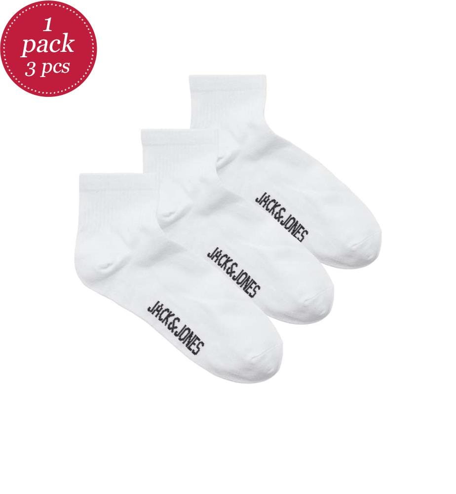 3er-Pack Socken – Weiss