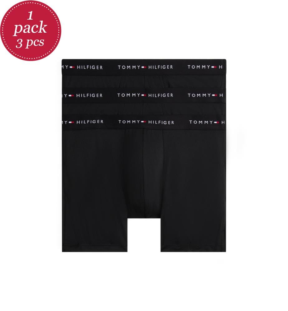 3er-Pack Boxershorts - Schwarz