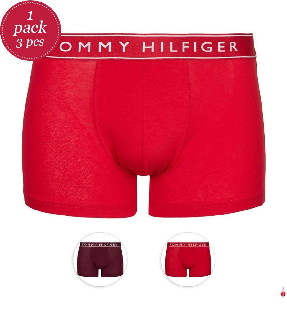 3er-Pack Boxershorts Trunks - 3 Farbtöne