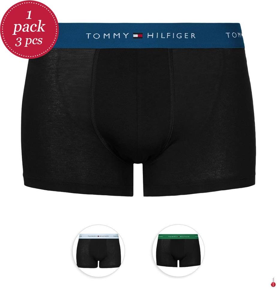 3er-Pack Boxershorts Trunks - 3 Farbtöne