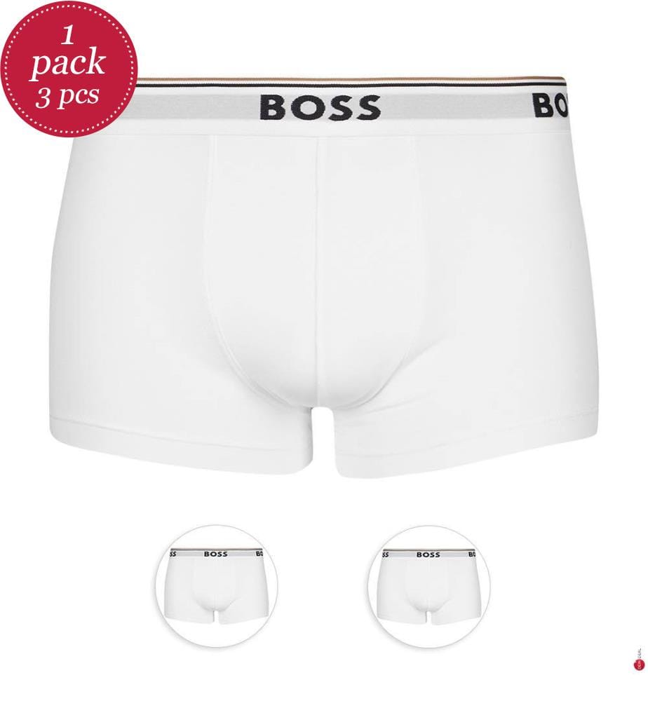 Pack de 3 Boxers Trunk - Noir et Blanc