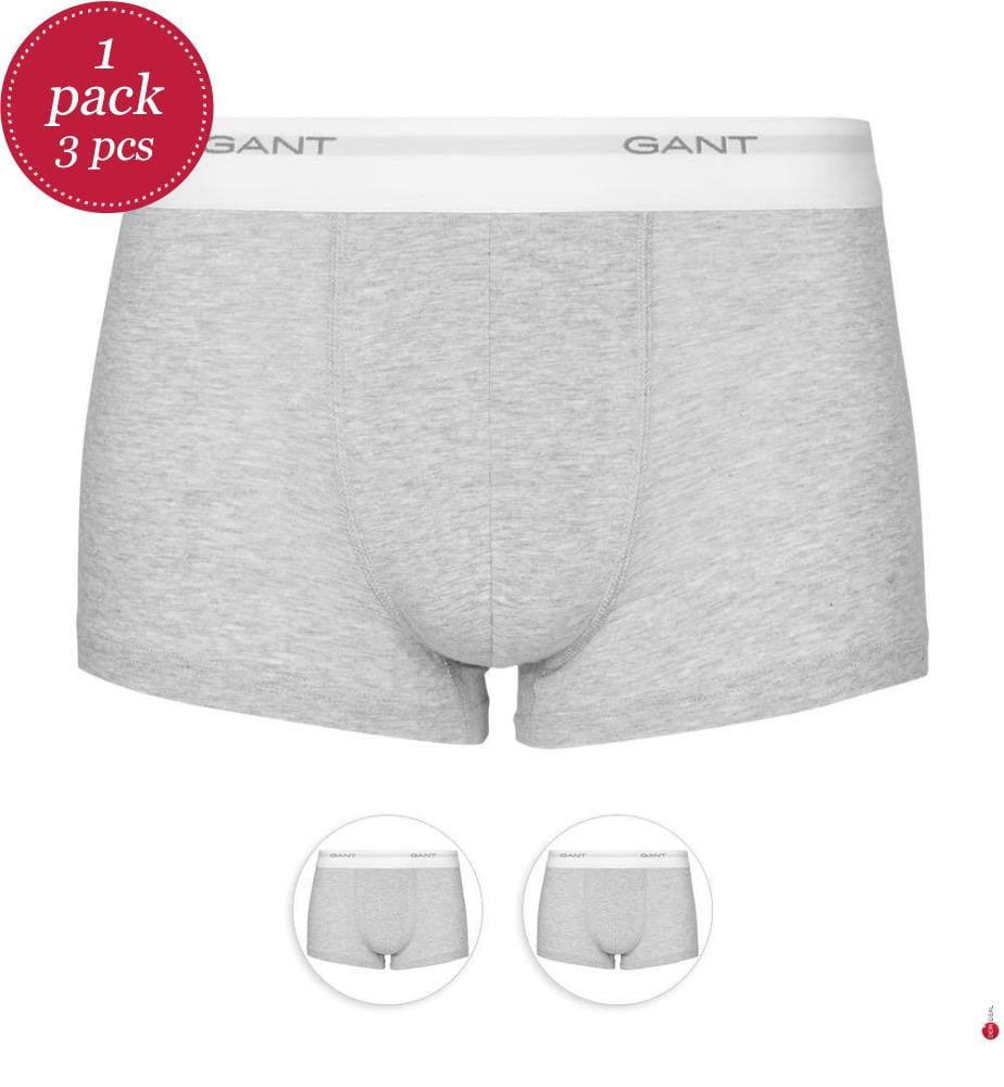 Pack de 3 Boxers Core - Gris clair