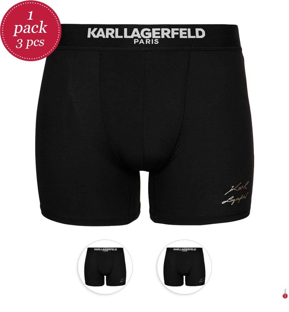 Pack de 3 Boxers Brief Performance - Noir, Blanc & Gris