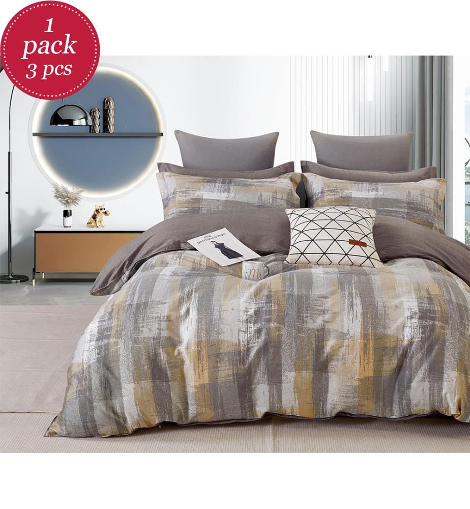 Parure de Couette 240 x 220 cm + 2 Taies d'oreiller 65 x 65 cm - Studio Touch