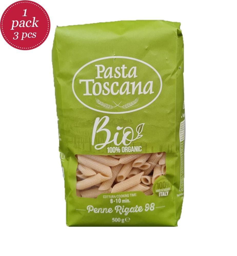 3x Nudeln Toscana BIO Penne 98 - 500 g
