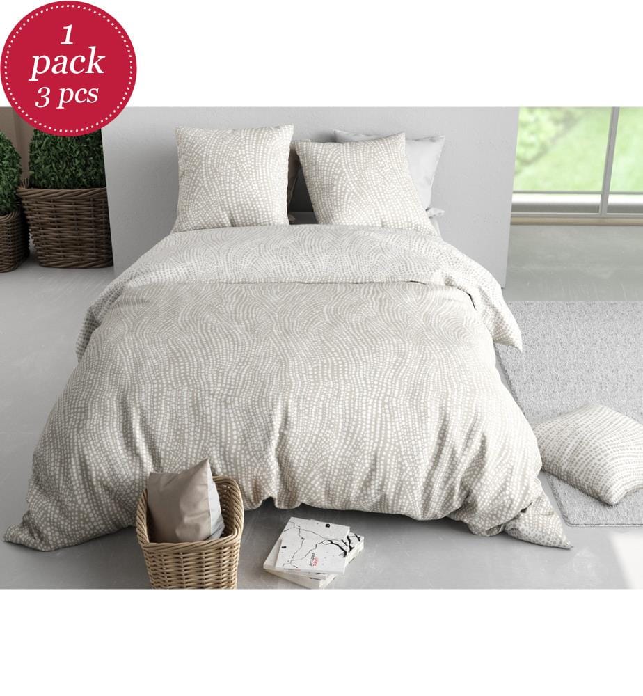 Parure Housse de Couette 3Pcs 260x240cm - Nairobi