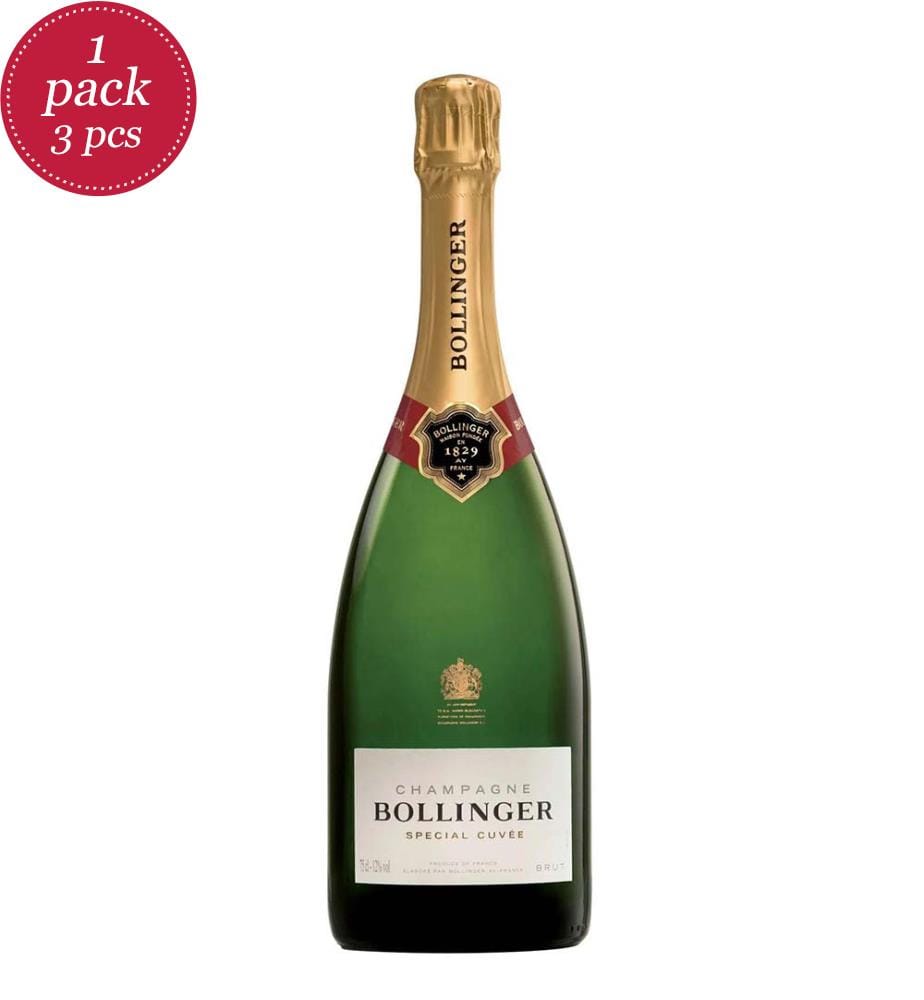 3 x Champagne Bollinger Special Cuvée Brut - 225cl