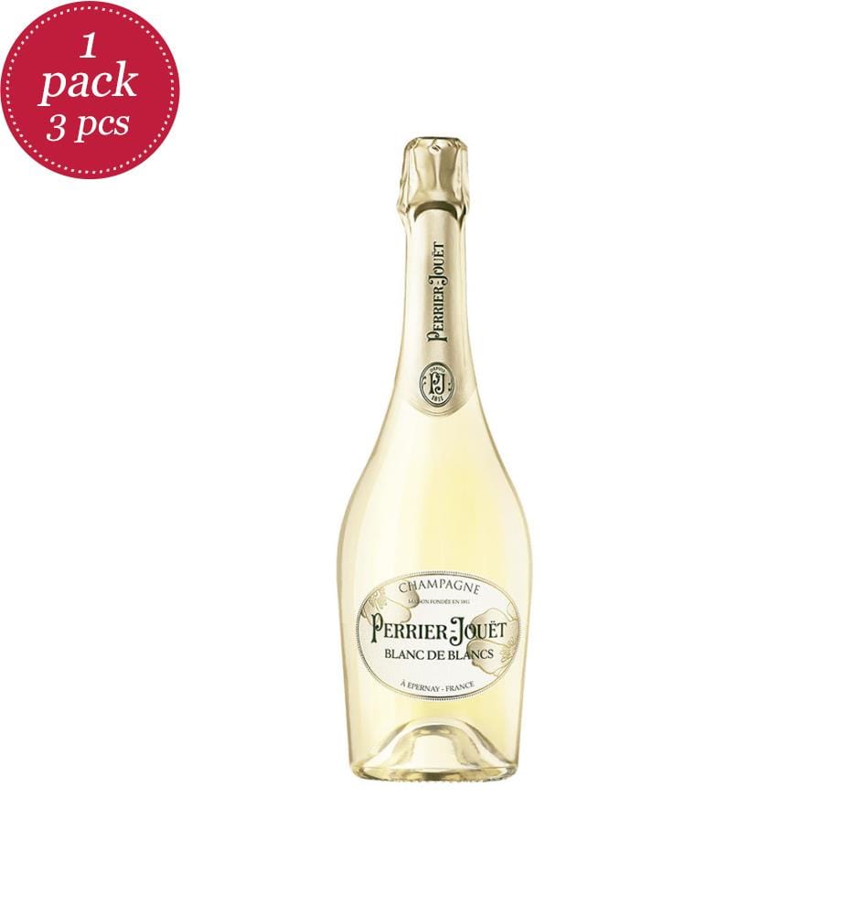 3 x Champagne Perrier-Jouët Blanc de Blancs - 75cl
