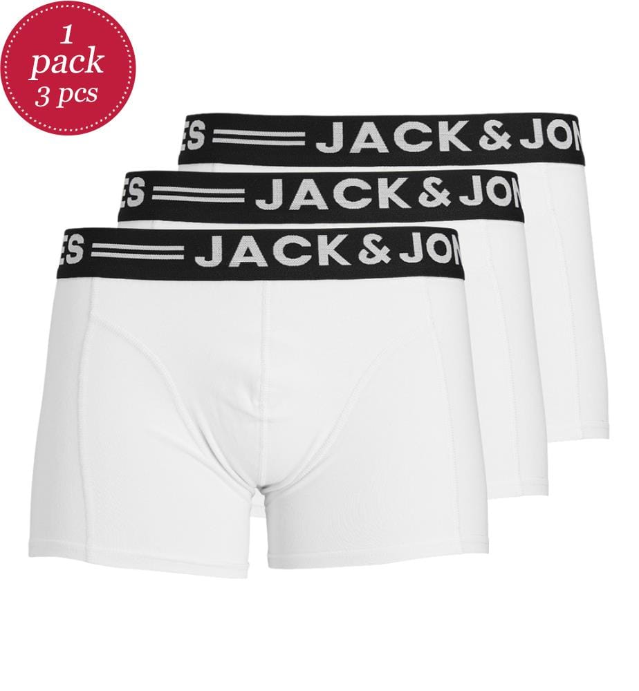 3er-Pack Sense-Boxershorts - Weiss