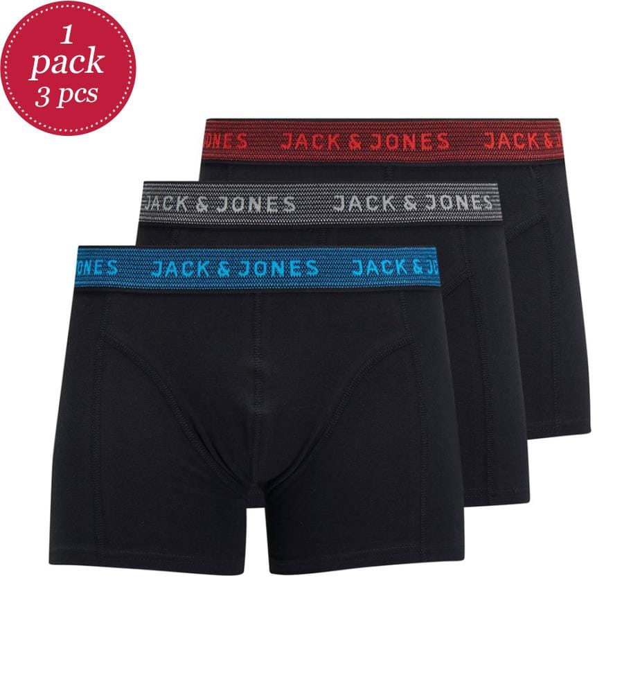 3er-Pack Boxershorts Jacwaistband - 3 Farbtöne