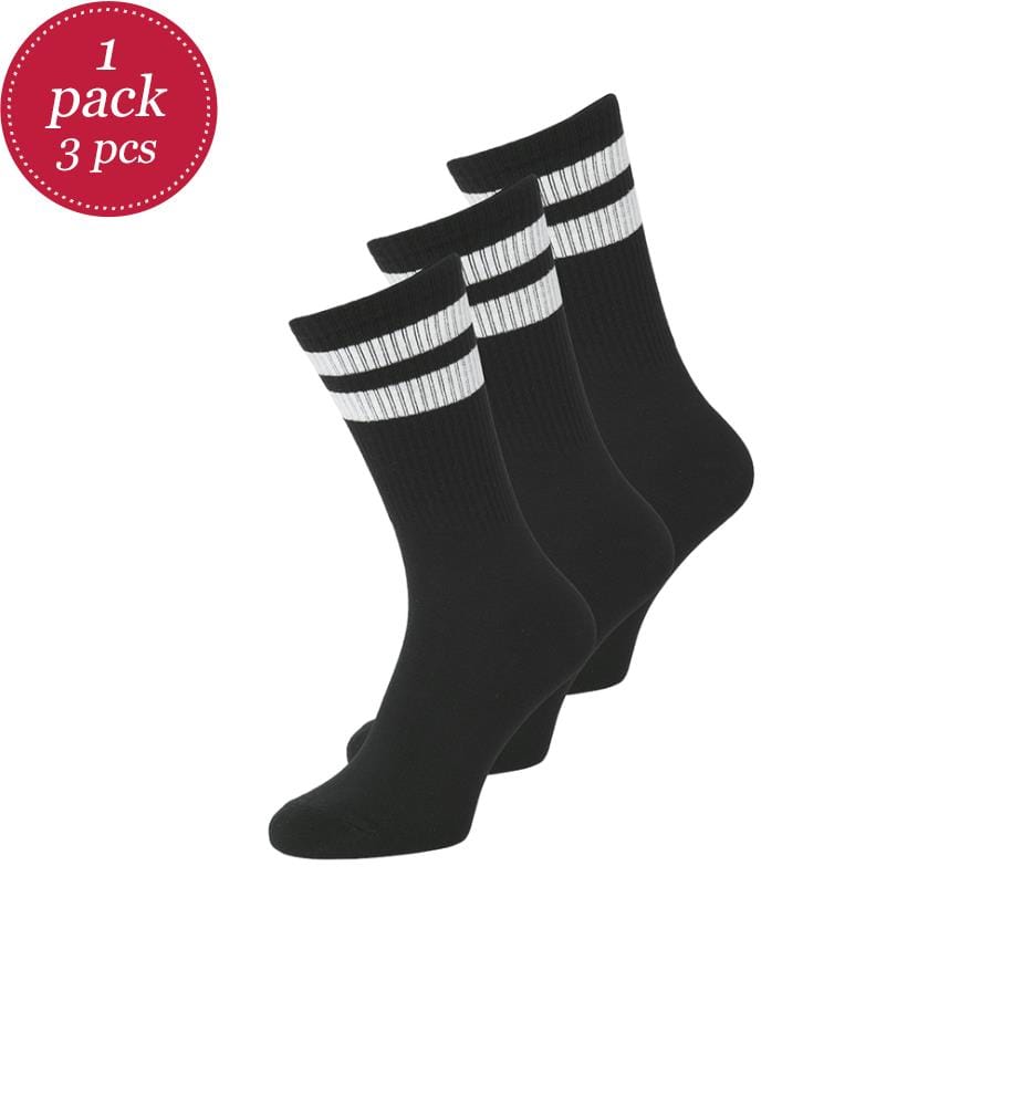 3er-Pack Socken – Schwarz