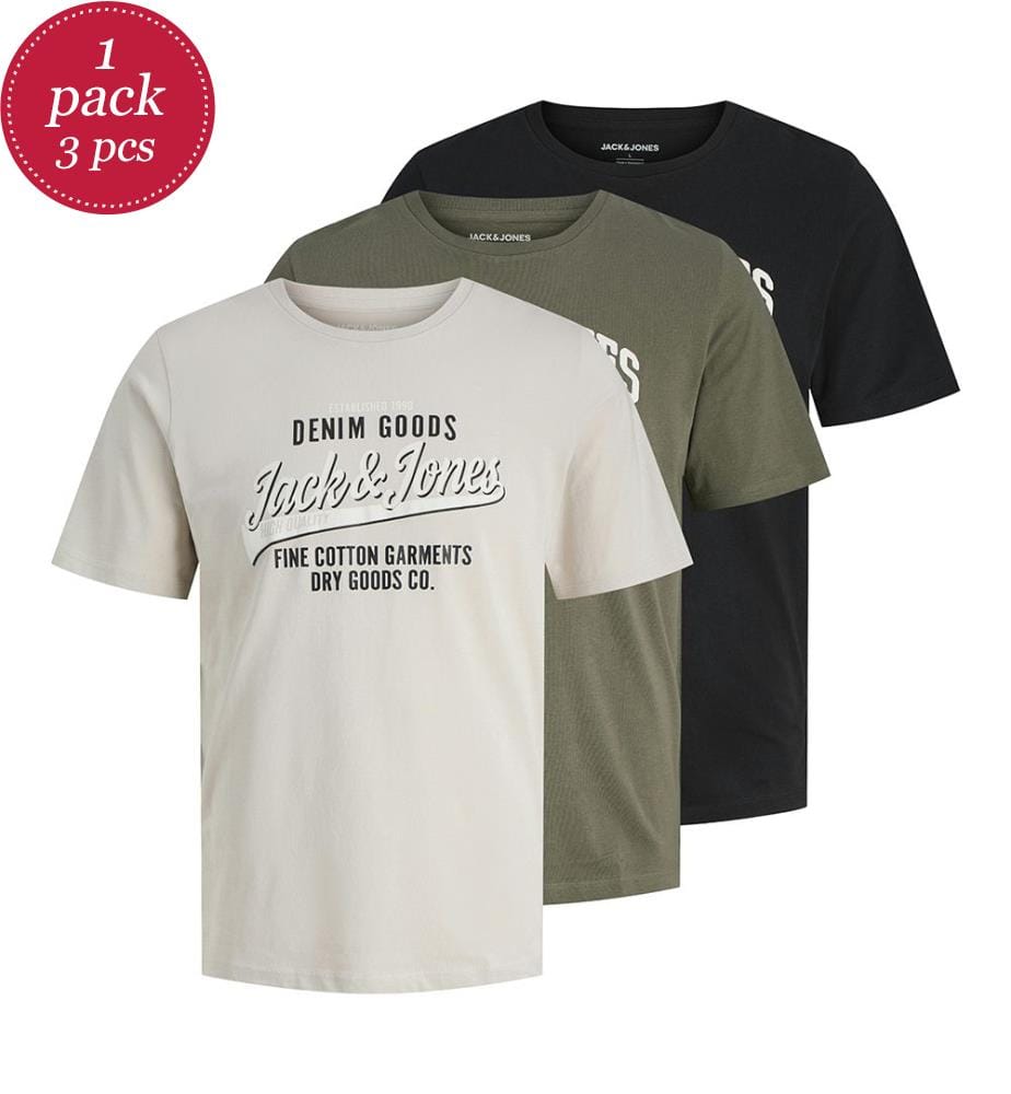 Lot de 3 T-Shirts - 3 Farben
