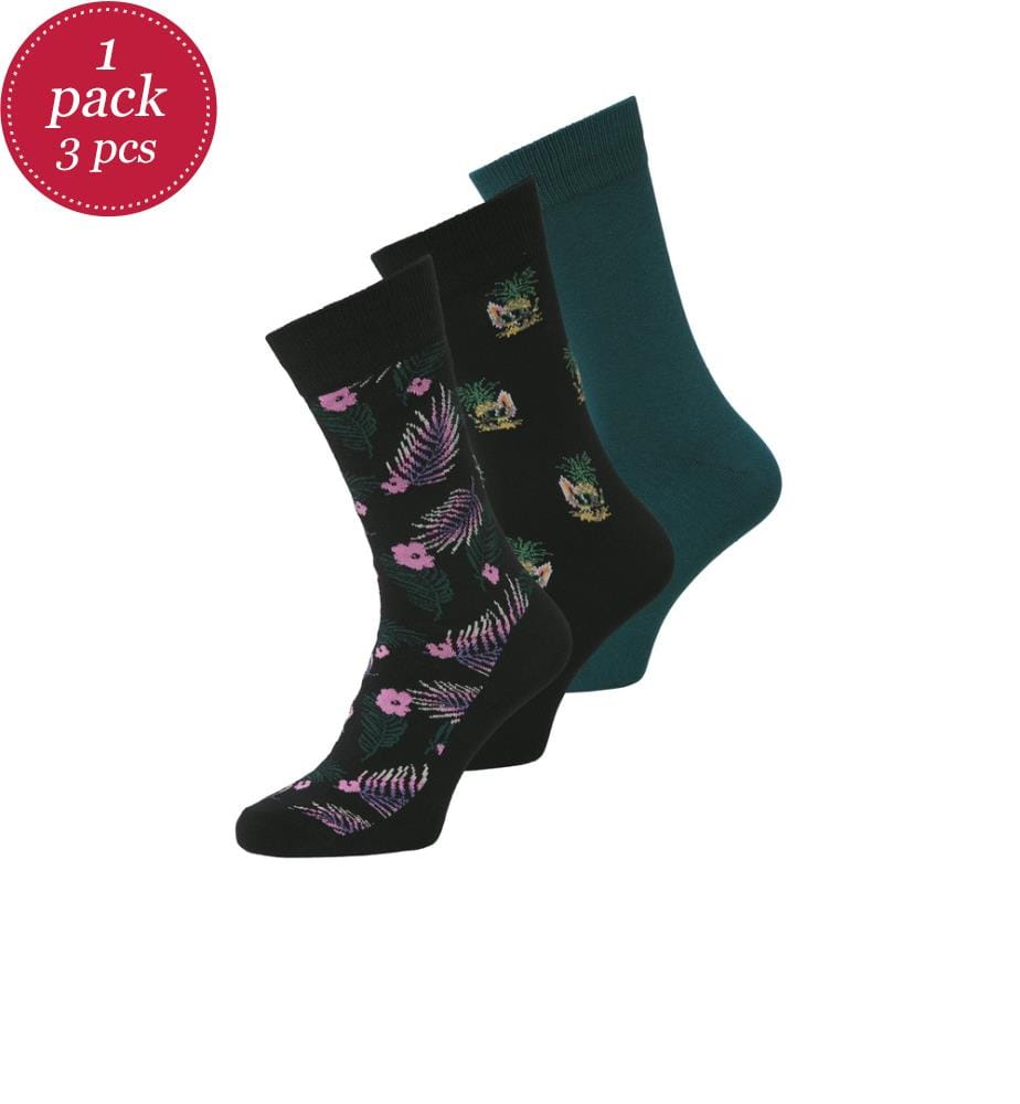 3er-Pack Socken – Schwarz