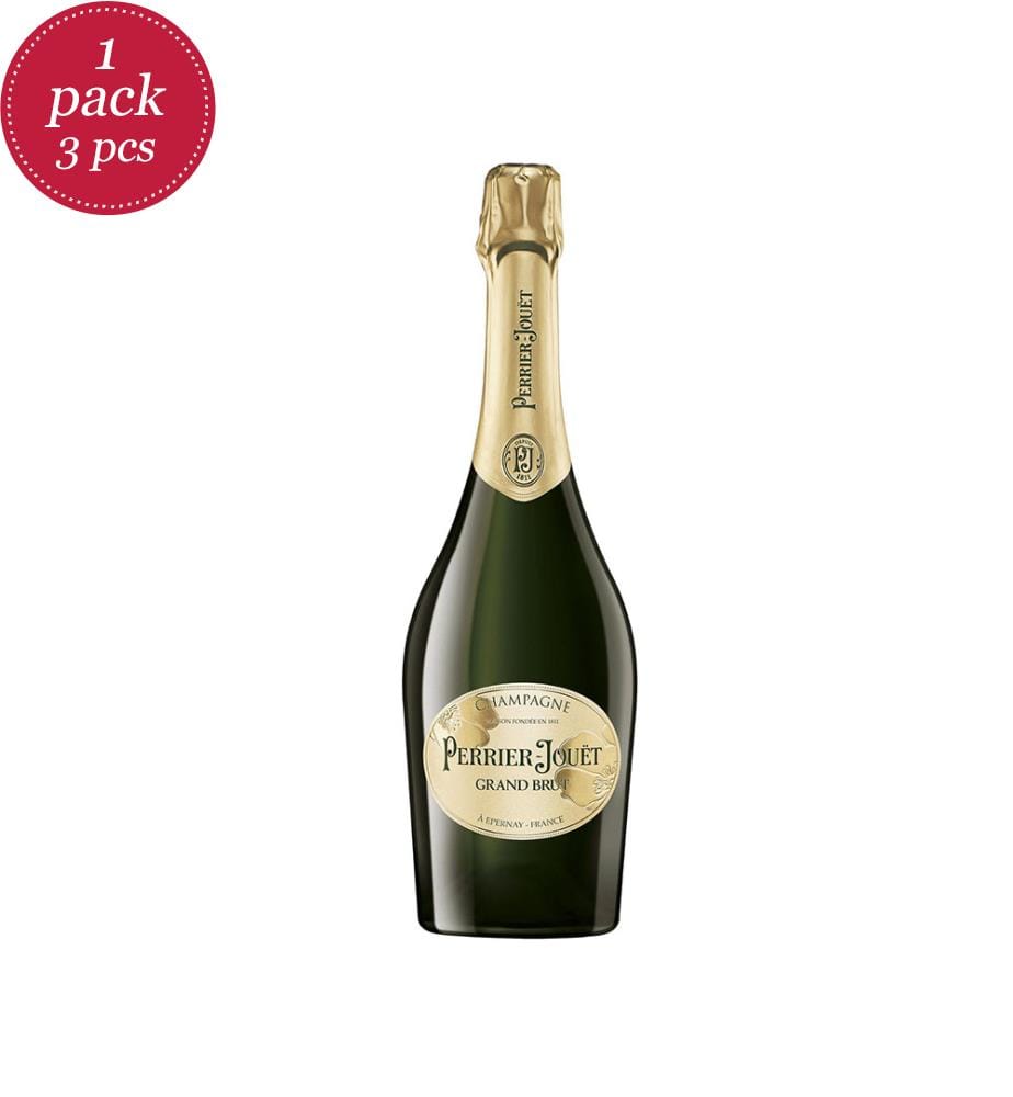 3 x Champagne Perrier-Jouët Grand Brut - 75cl