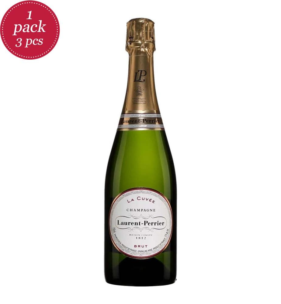 3 x Champagne Laurent-Perrier La Cuvée Brut - 225cl