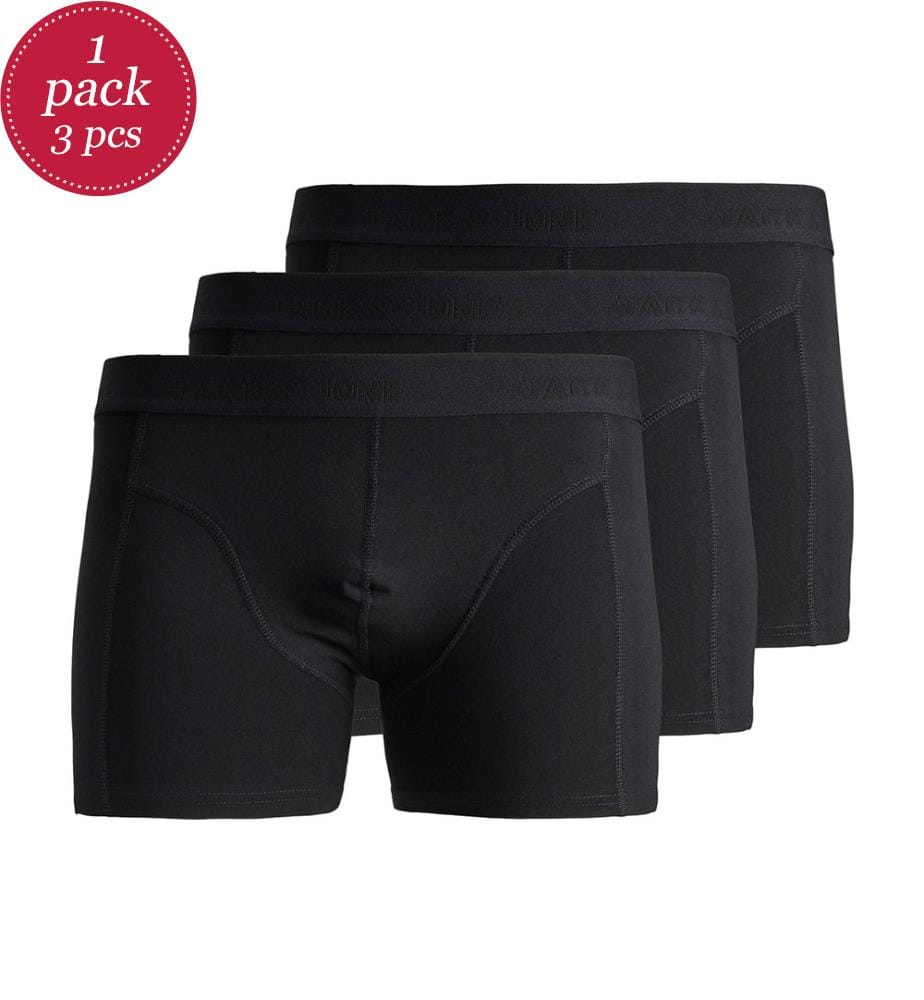 3er-Pack Boxershorts Jacwaistband - Schwarz
