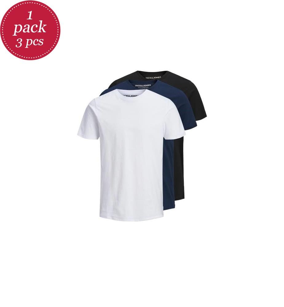 3er-Pack Bio-T-Shirts - 3 Farben