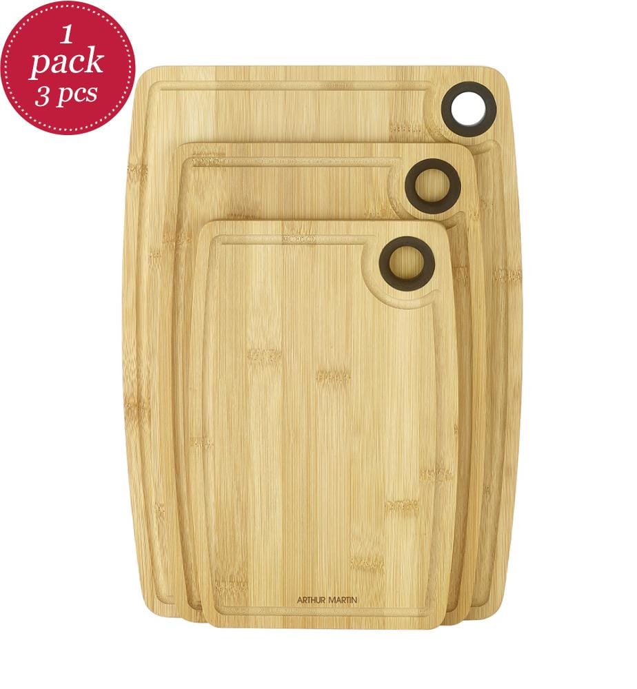 3er-Set Schneidebretter – Holz