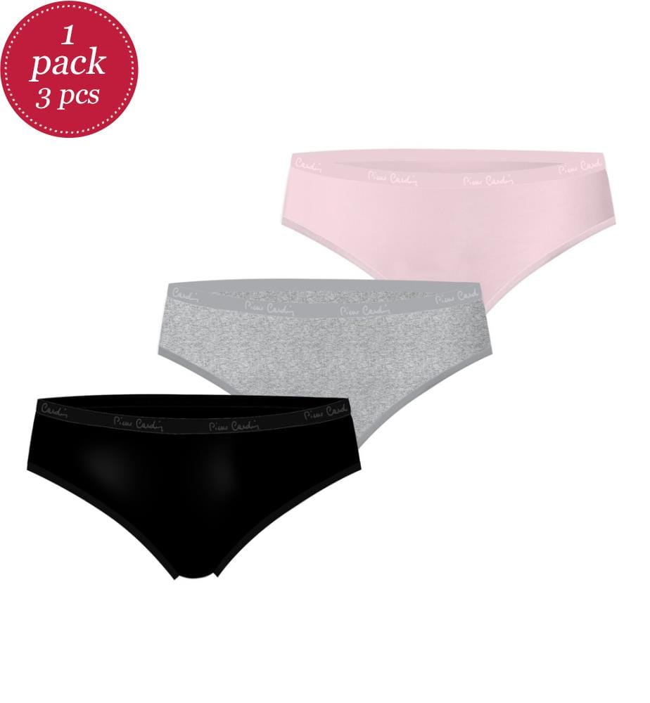 3er-Pack Baumwollslips – Mehrfarbig