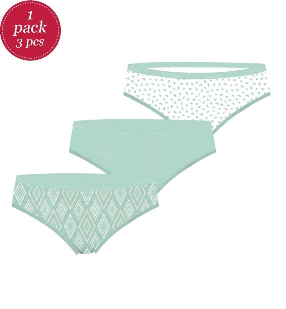 3er-Pack Baumwollslips – Mehrfarbig