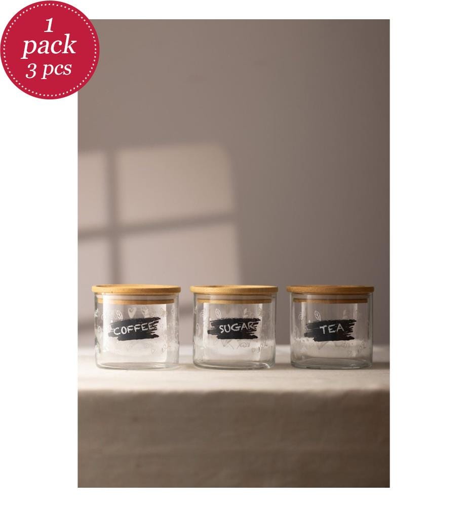 Glas-Set (3-teilig) – transparent