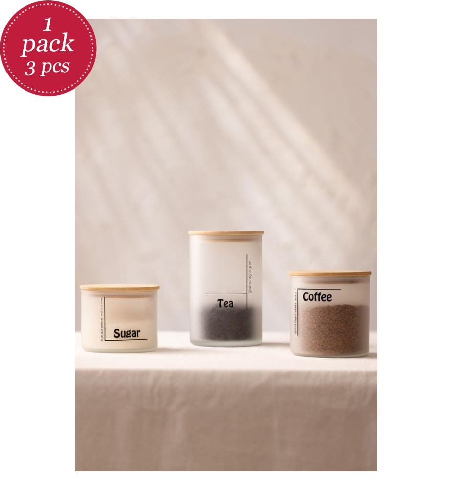 Glas-Set (3-teilig) – Weiss