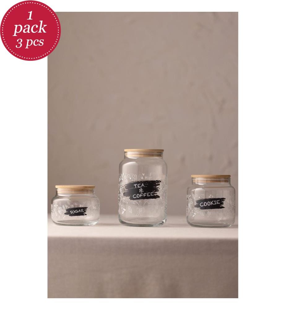 Glas-Set (3-teilig) – transparent