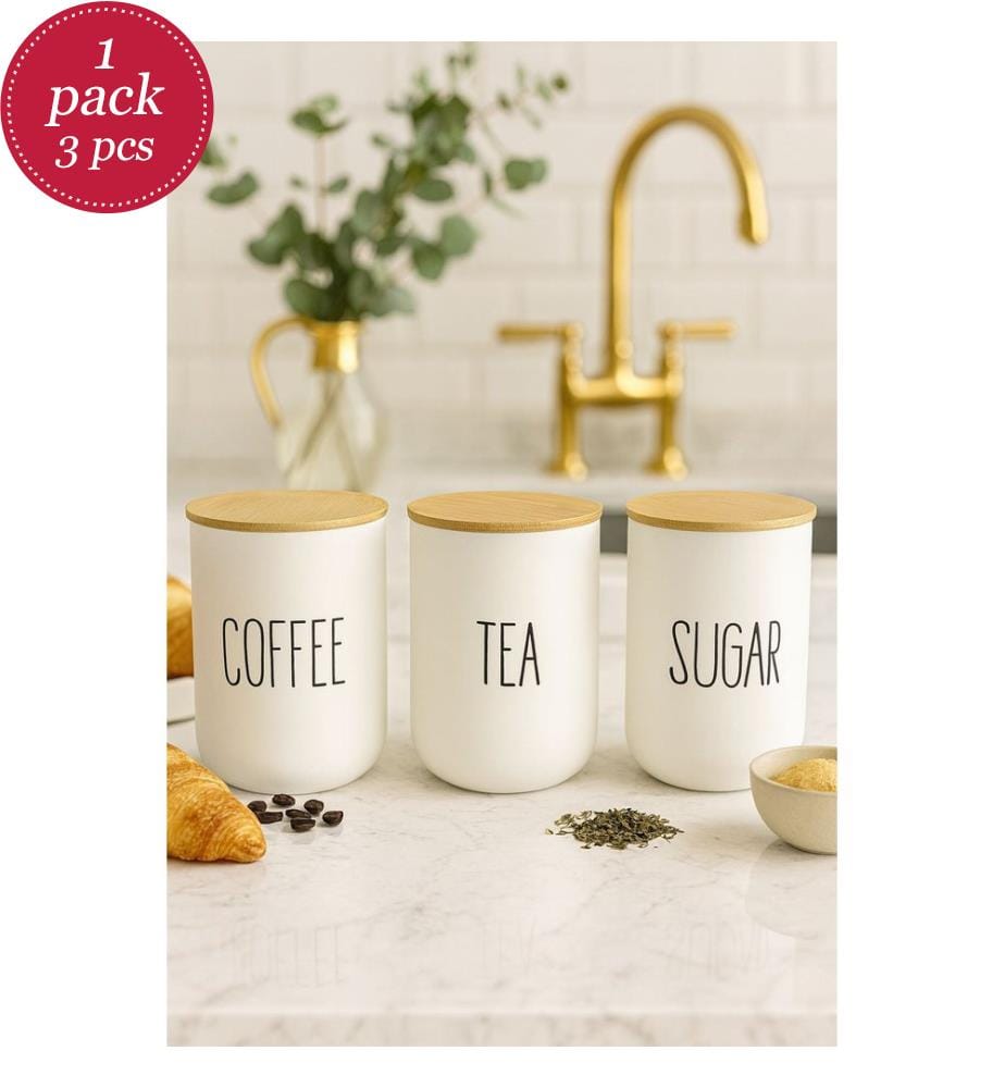 Glas-Set (3-teilig) – Weiss