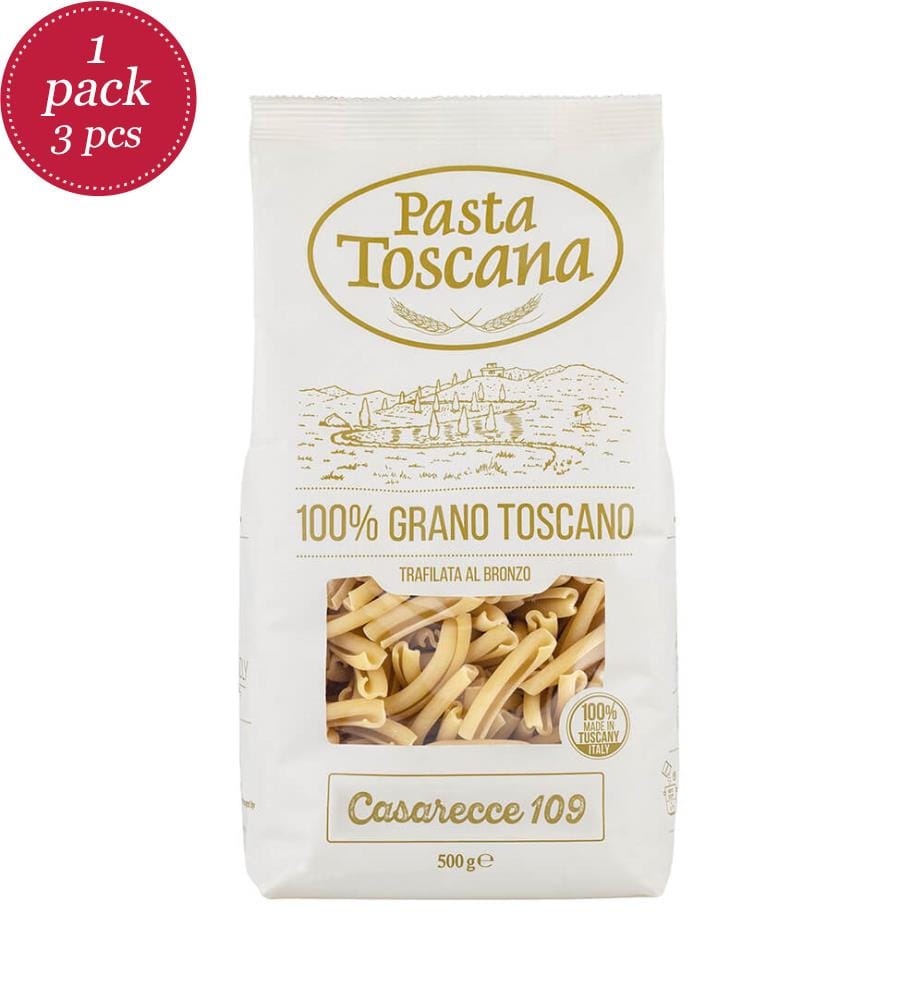 3x Pasta Toscana Classica Casarecce 109 - 500 g