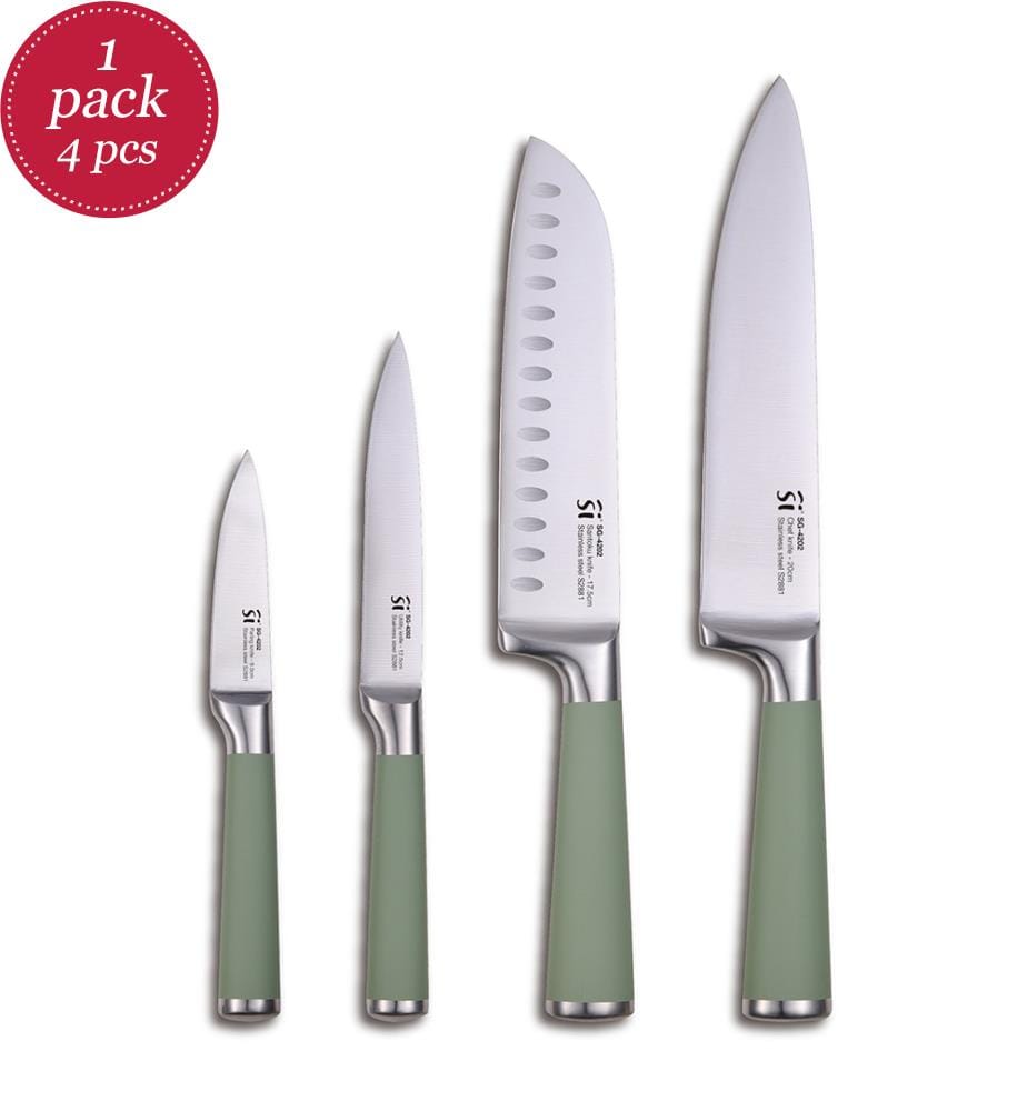 Set of 4 Moods knives - Green