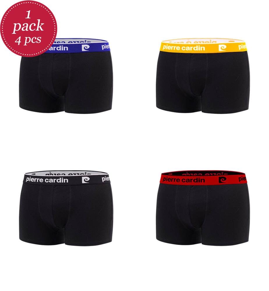 Set of 4 Boxers Basic - 5 Colours