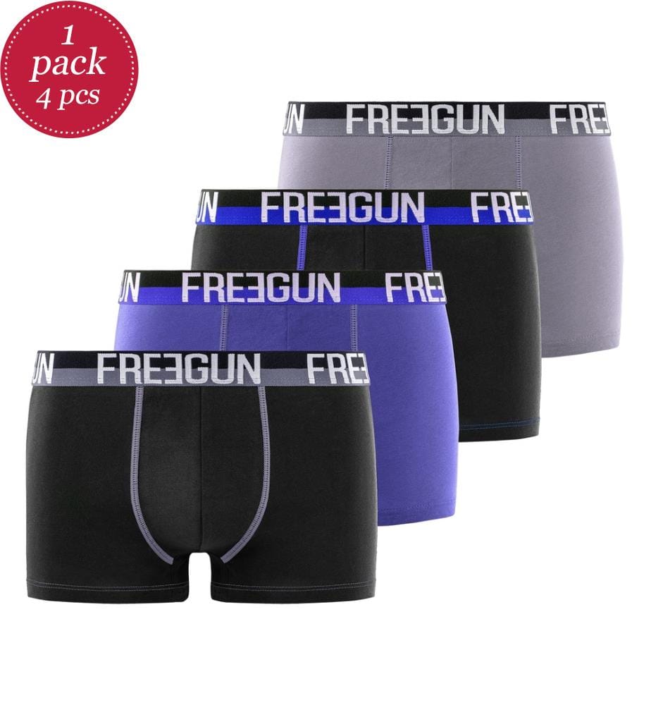 4er-Pack Boxershorts aus Baumwolle - Mehrfarbig