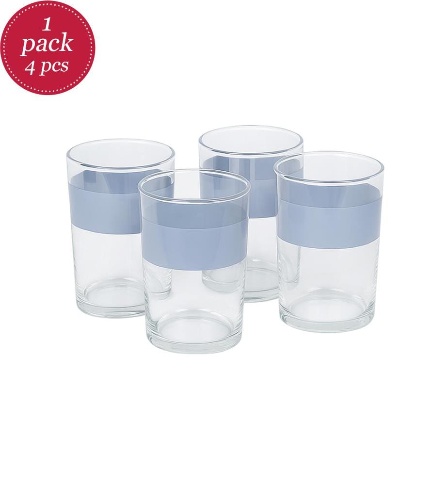 4er-Set Wassergläser - 500 ml - Blau