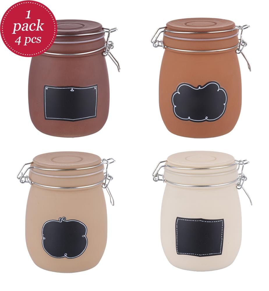 4er-Set Chocolatiers aus Glas - 750 ml