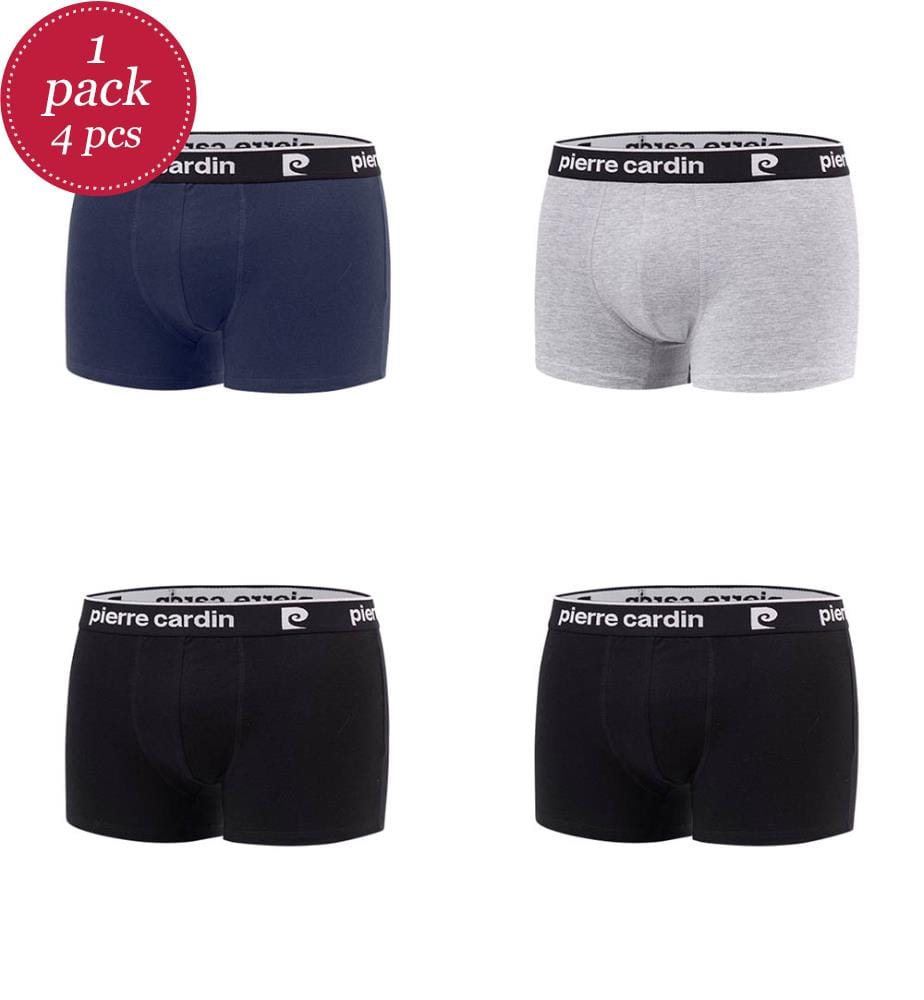 4er-Set Boxershorts - 4 Farbtöne