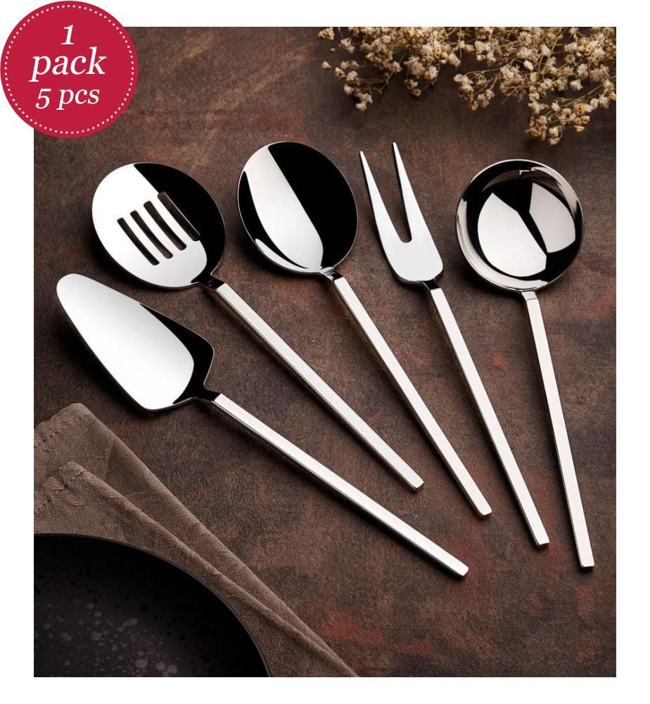 Service-Set (5 Stück) - Silber