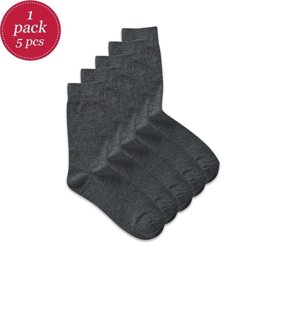 5er-Pack Socken – Grau