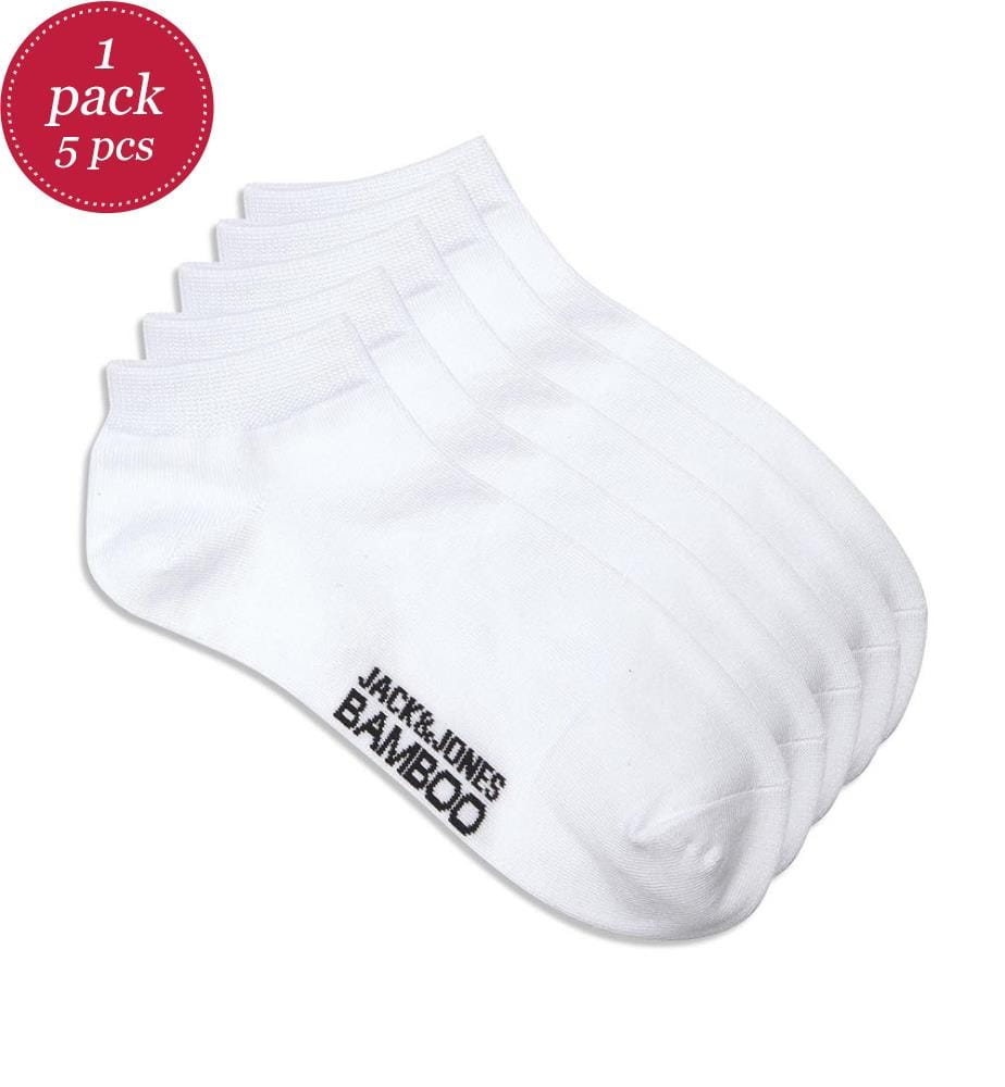 5er-Pack Socken – Weiss