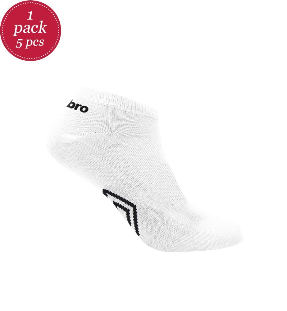 5 Paar Söckchen - Weiss & Schwarz