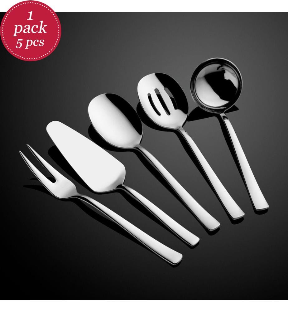 Set of 5 place settings - Silver