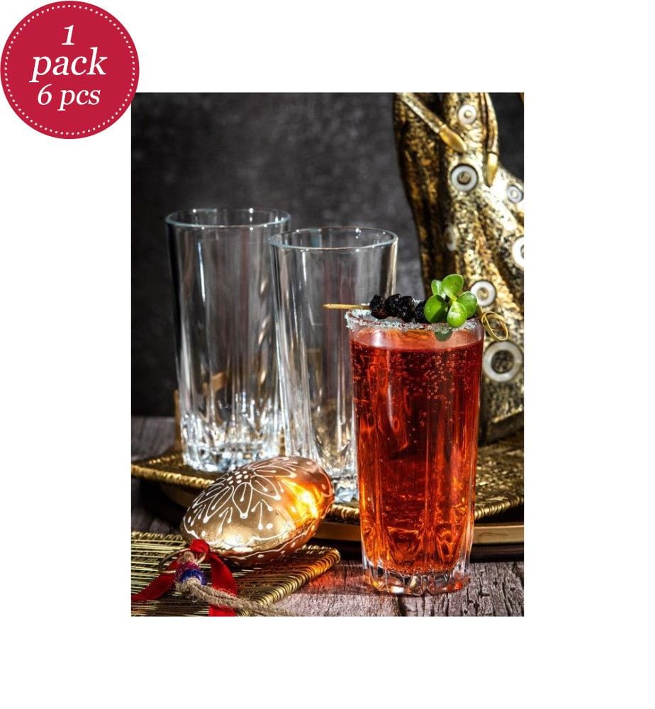Glas-Set 6-teilig - Transparent
