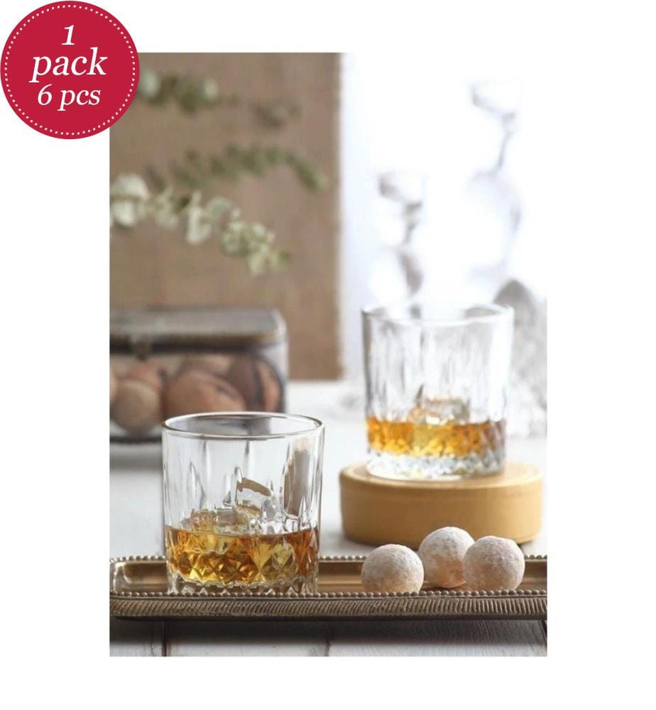 Whiskey-Glas-Set 6-teilig - Transparent