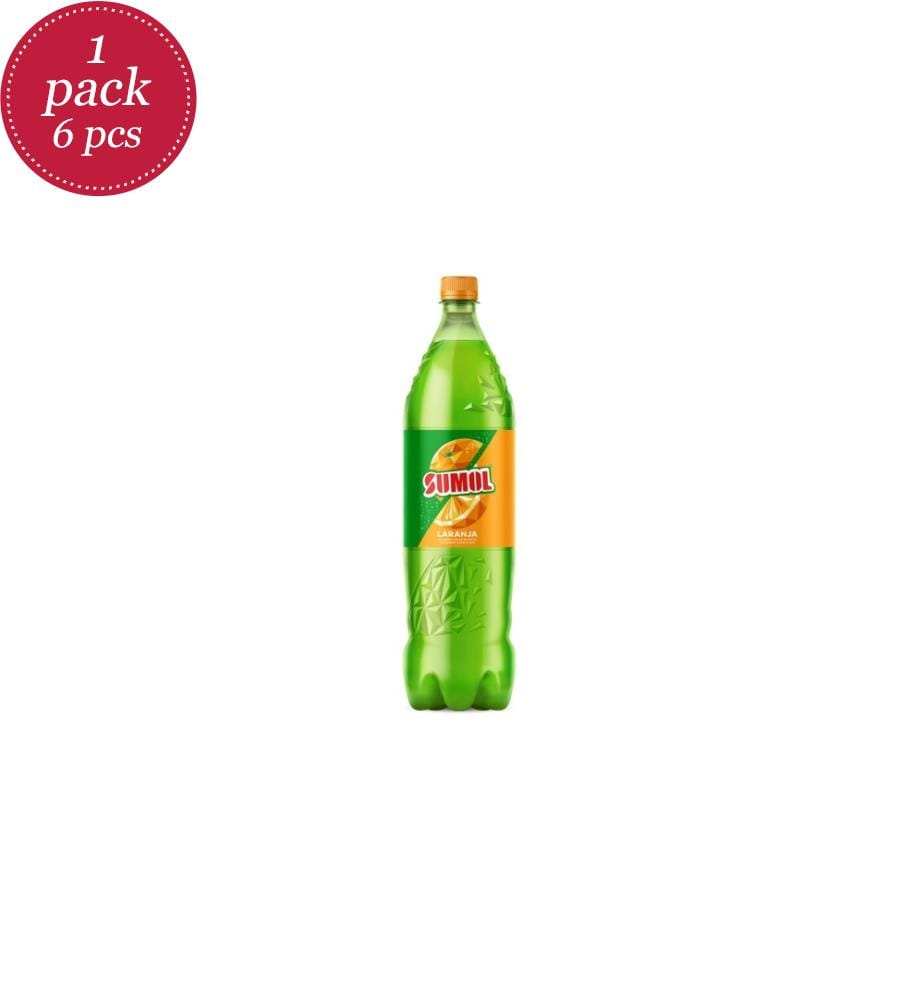 6x Sumol Laranja/Orange - 1.5L