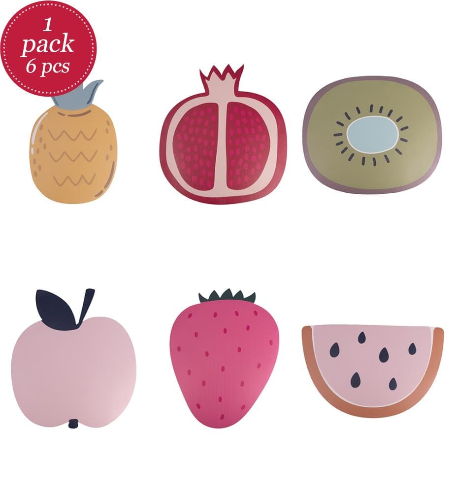 Lot de 6 assiettes For One - Assorti